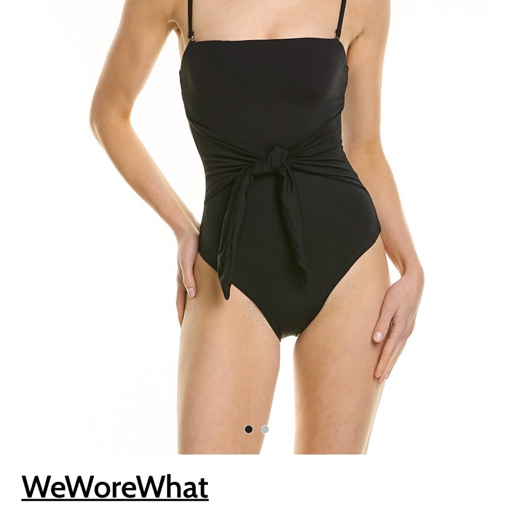 WeWoreWhat black one piece swimsuit